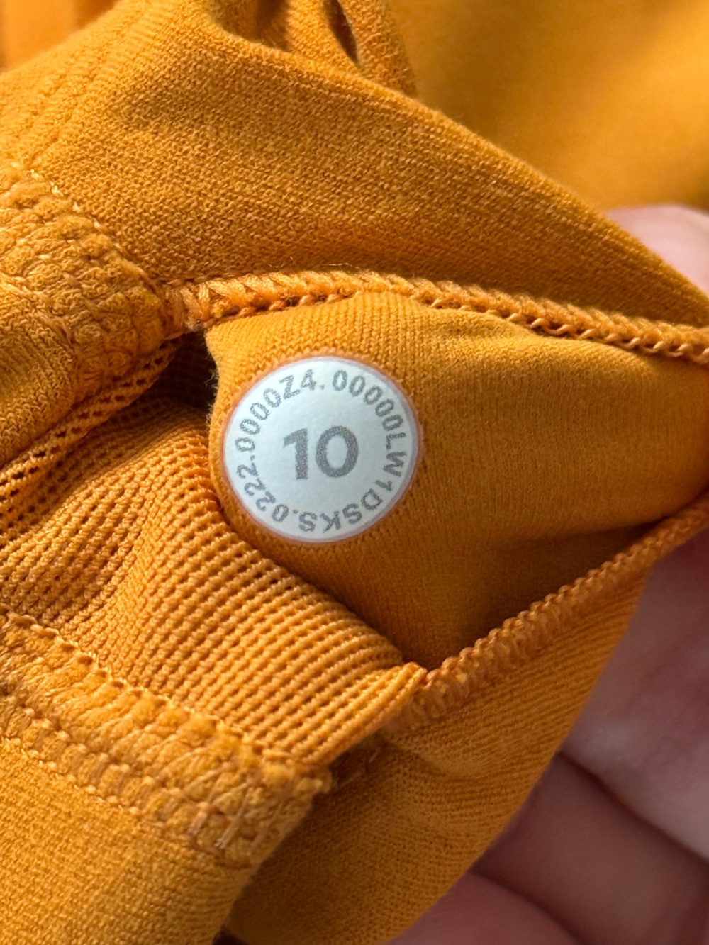 Lululemon Align Onesie 8” in Autumn Orange - Picture 5 of 5